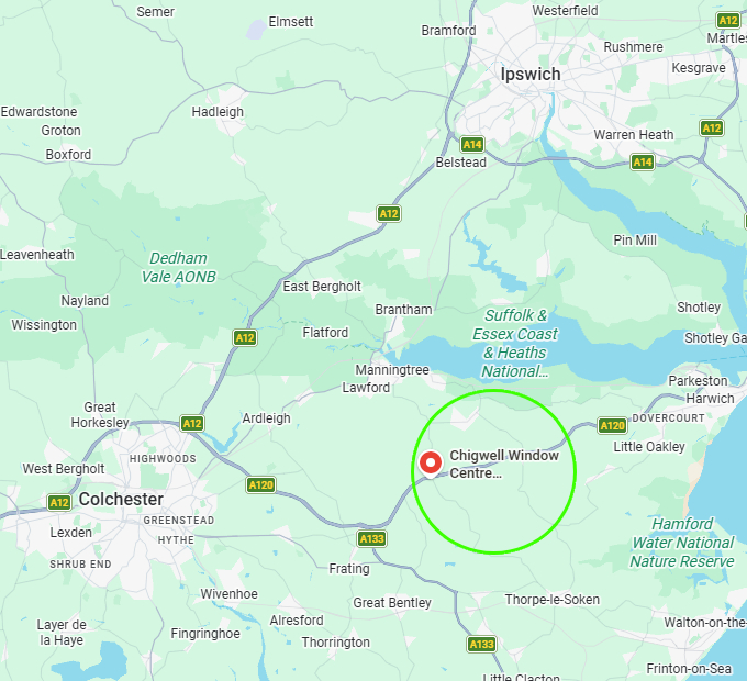 Get Directions to Our Colchester Showroom