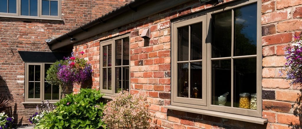 Anteak uPVC flush casement windows essex