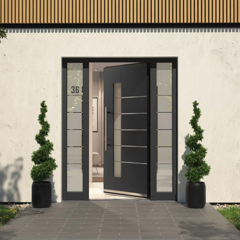 aluminium door costs loughton