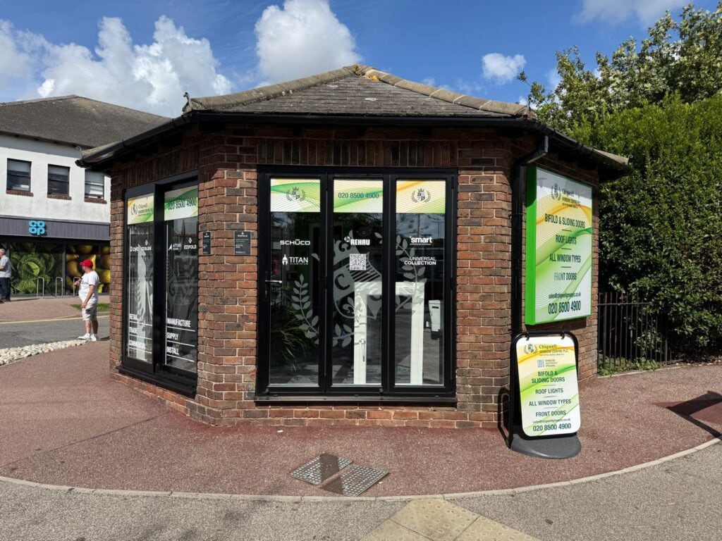 Chigwell Window Centre -Barnham Showroom - Ezifold Bifold