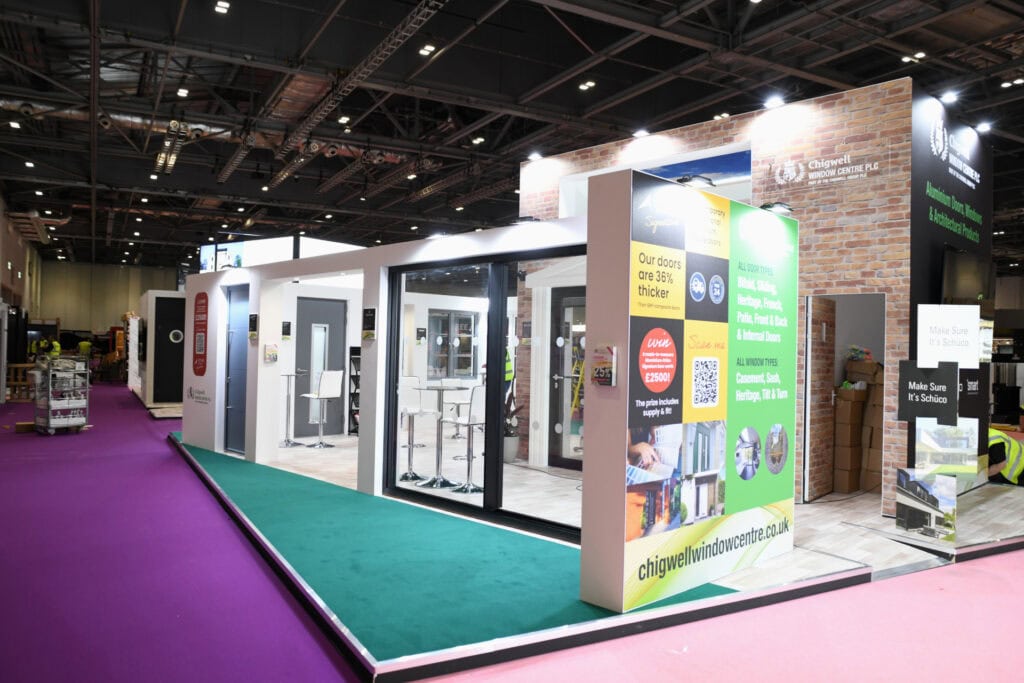 Chigwell-Window-Centre-at-Grand-Designs-Live-Stand-G10